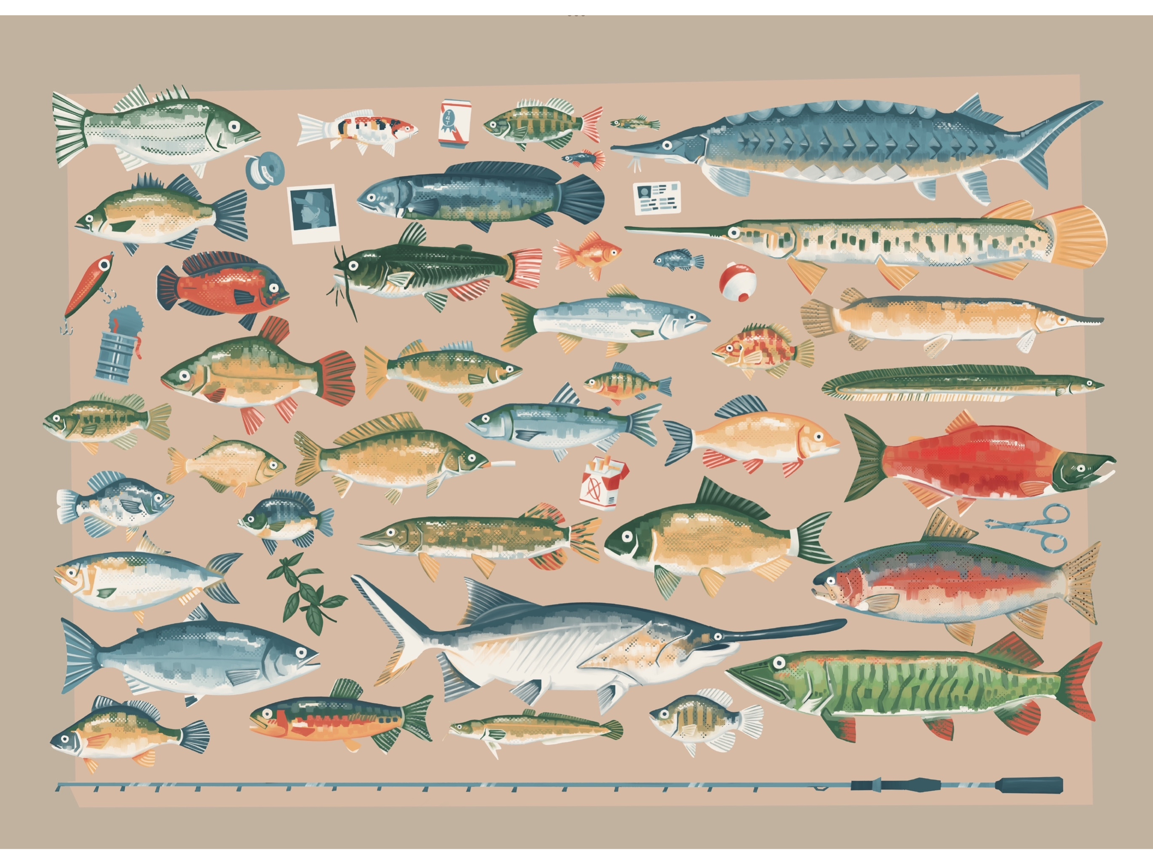 Featured Illustration Work by Gianni Inzitari
